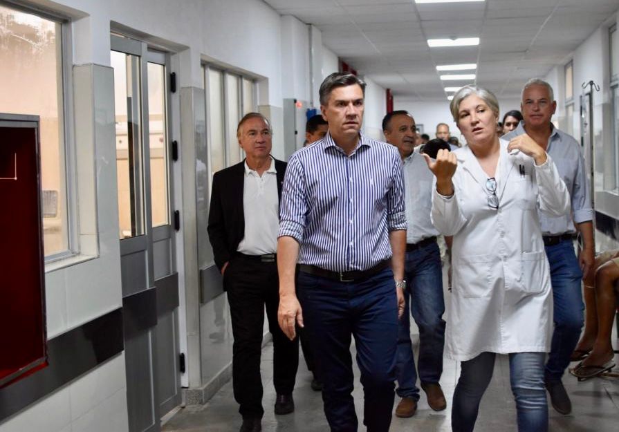 El Gobernador Provincial tiene en marcha más de 13 obras en los hospitales Perrando y Pediátrico