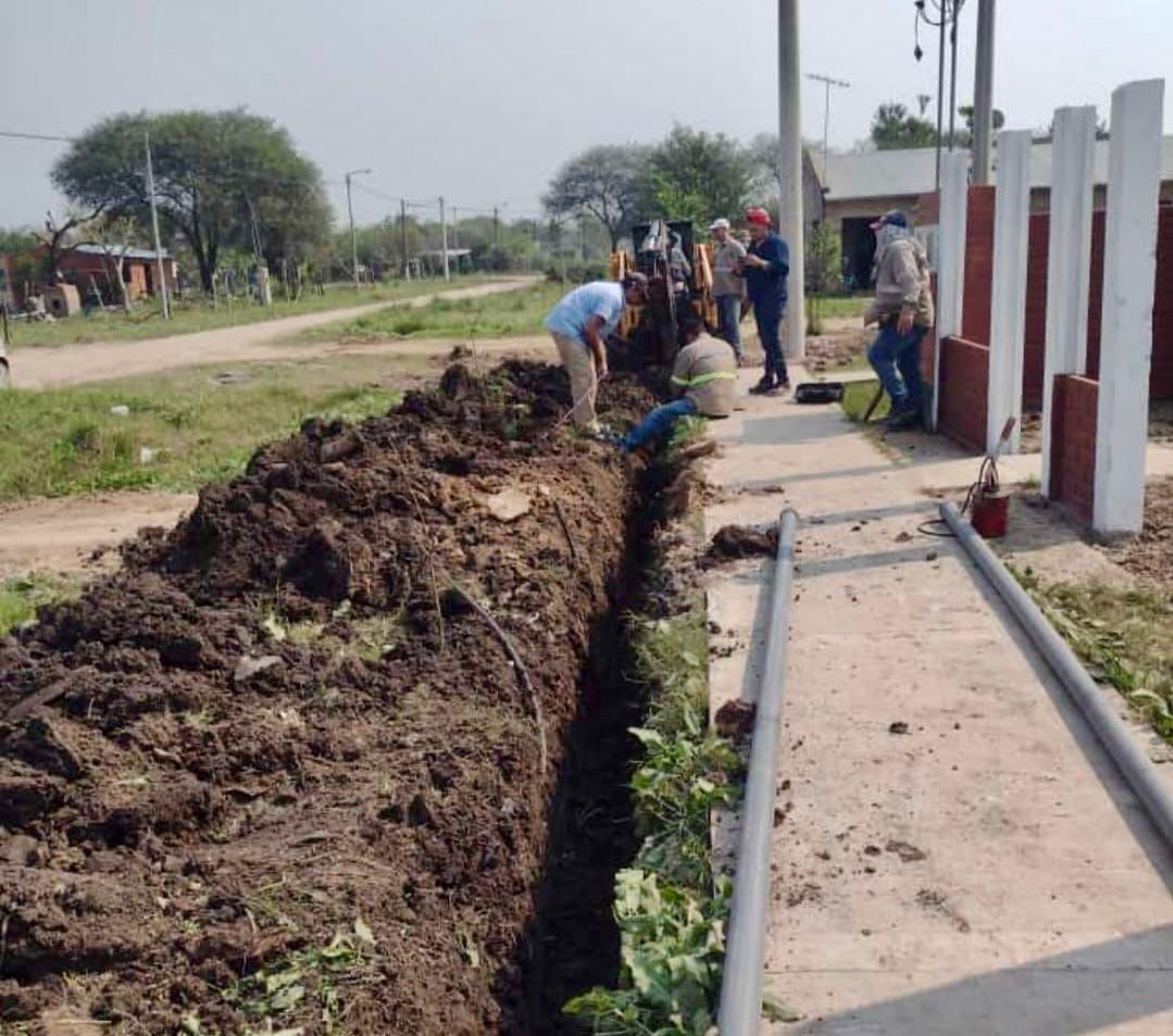 Puerto Bermejo: E gobierno provincial avanza con obras de infraestructura