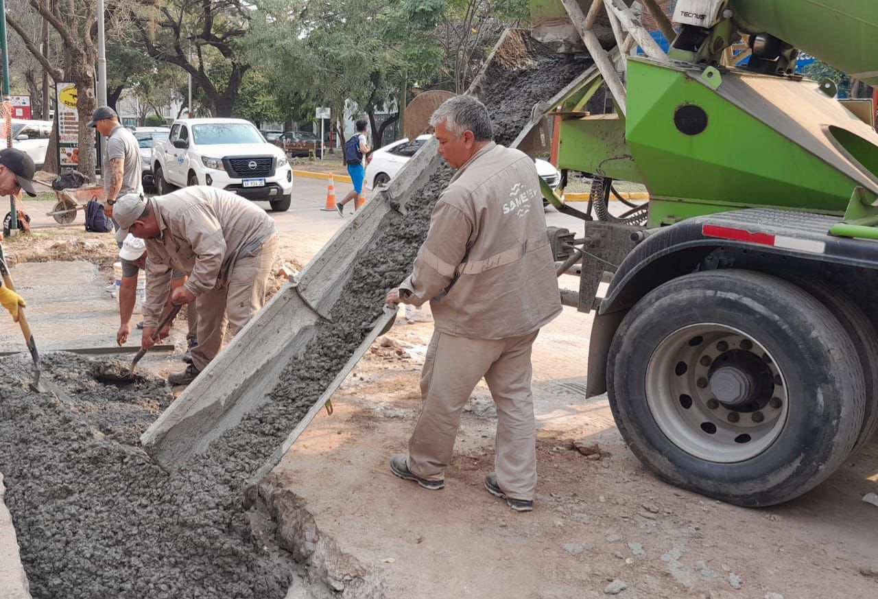 Plan Integral de Bacheos: se continúa con las intervenciones en distintos puntos de Resistencia y Barranqueras