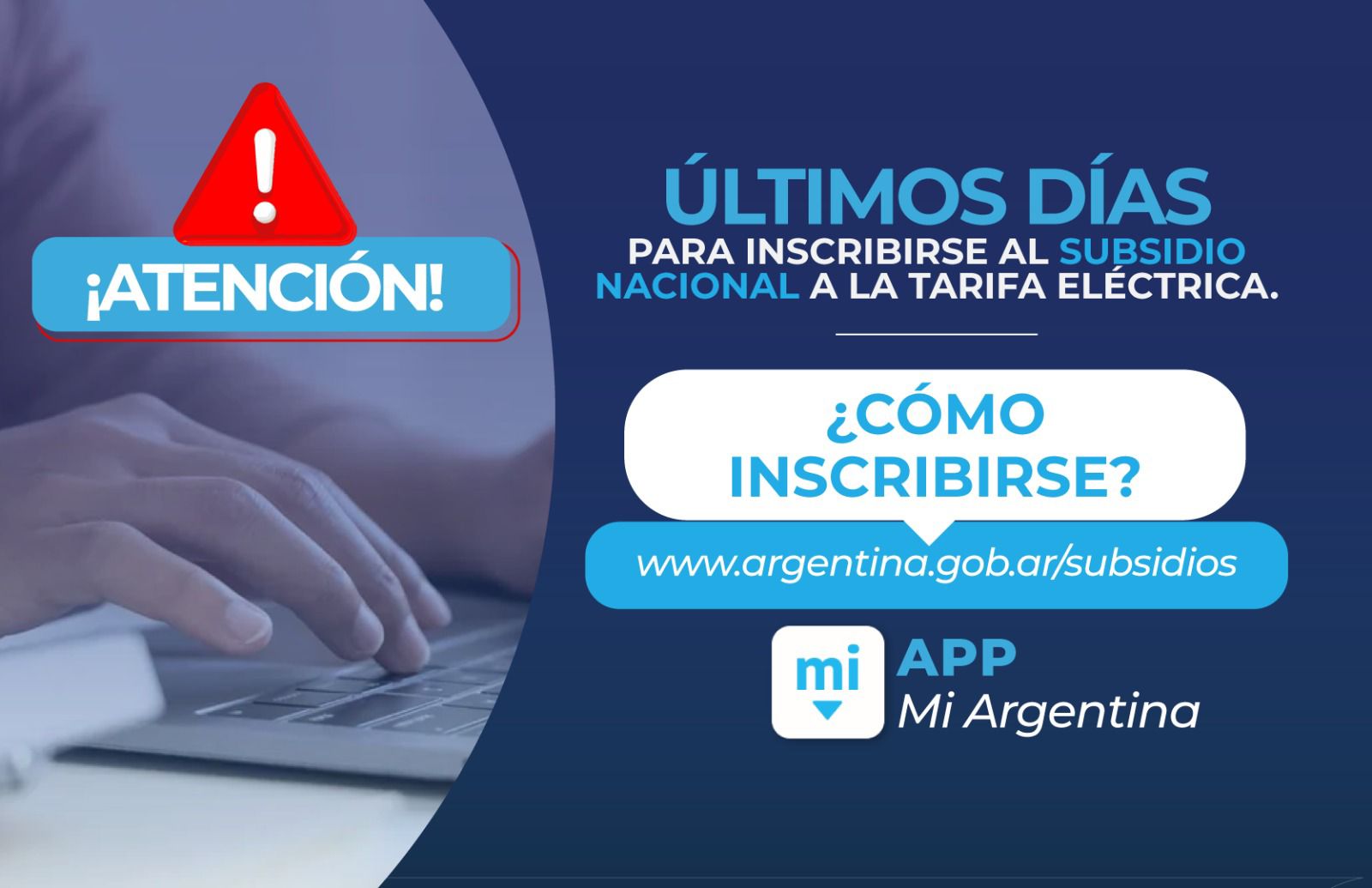 Reiteran adherirse al subsidio a la tarifa eléctrica para atenuar aumentos de nación
