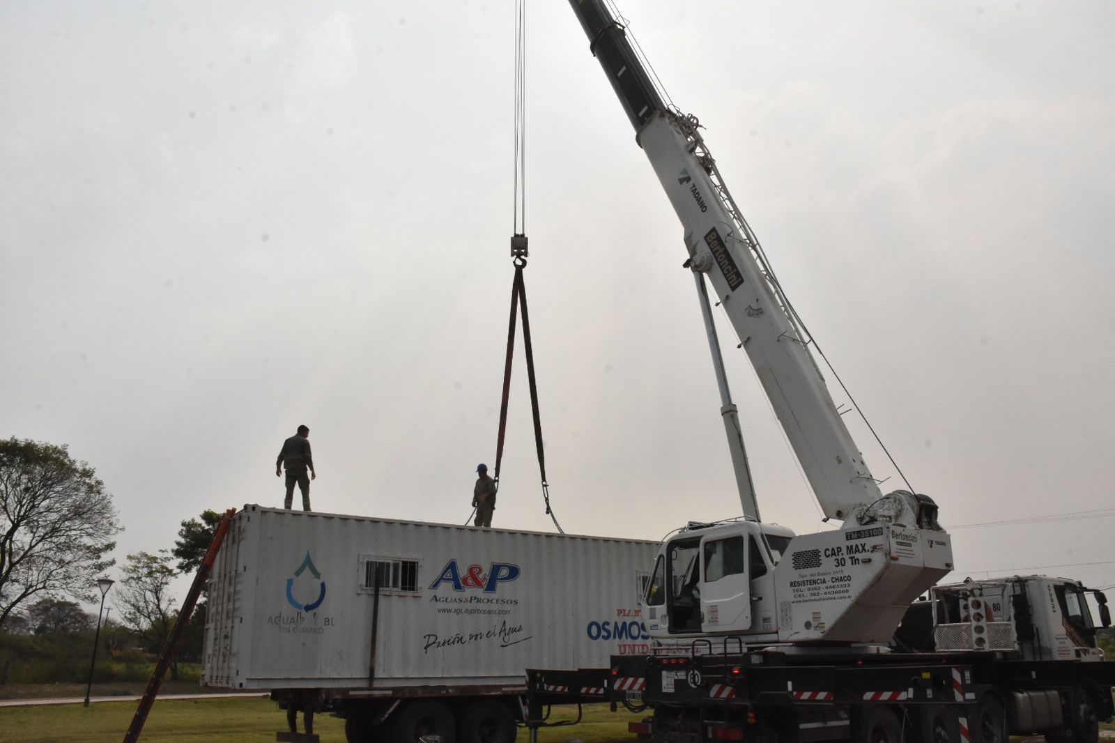 Pampa Almirón: SAMEEP continúa trabajando para mejorar el servicio en la localidad