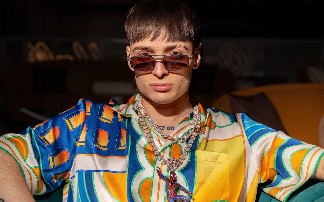 Peso Pluma se mostró con su nueva novia tras su separación de Nicki Nicole