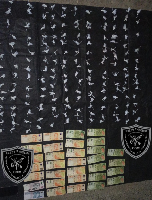 Detuvieron a una joven de 24 años con 40 gramos de cocaína