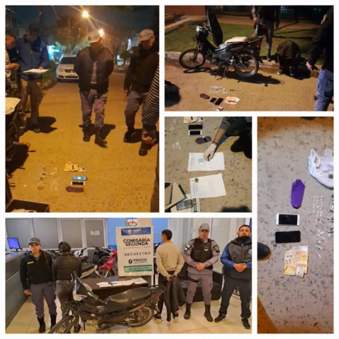 Detienen a una pareja con 29 dosis de cocaína en inmediaciones del Parque 2 de Febrero