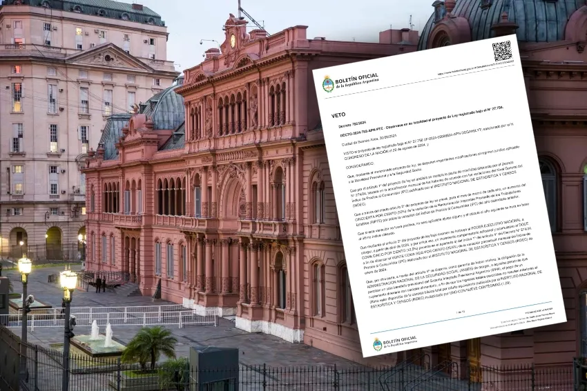 El Gobierno publicó el veto total del aumento de las jubilaciones: cómo puede reaccionar el Congreso