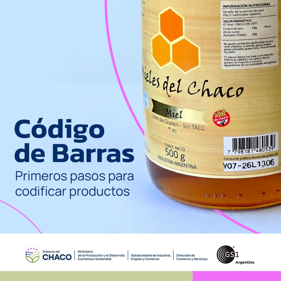 Código de Barras: Se inició capacitación para empresas chaqueñas