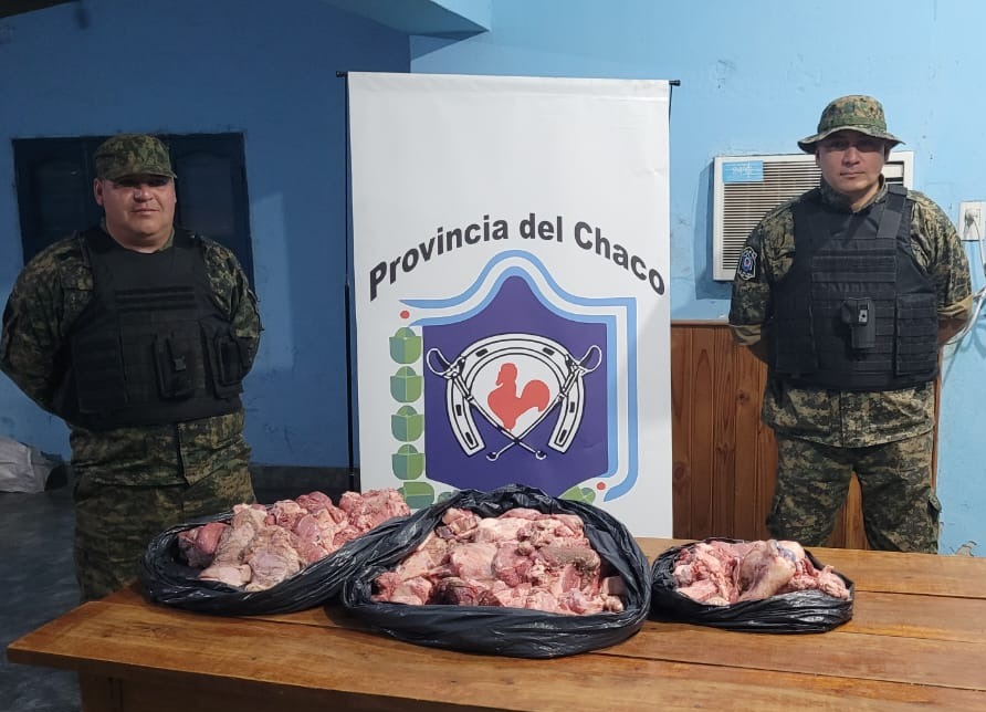 Charata: Interceptan un auto con carne no apta para consumo humano