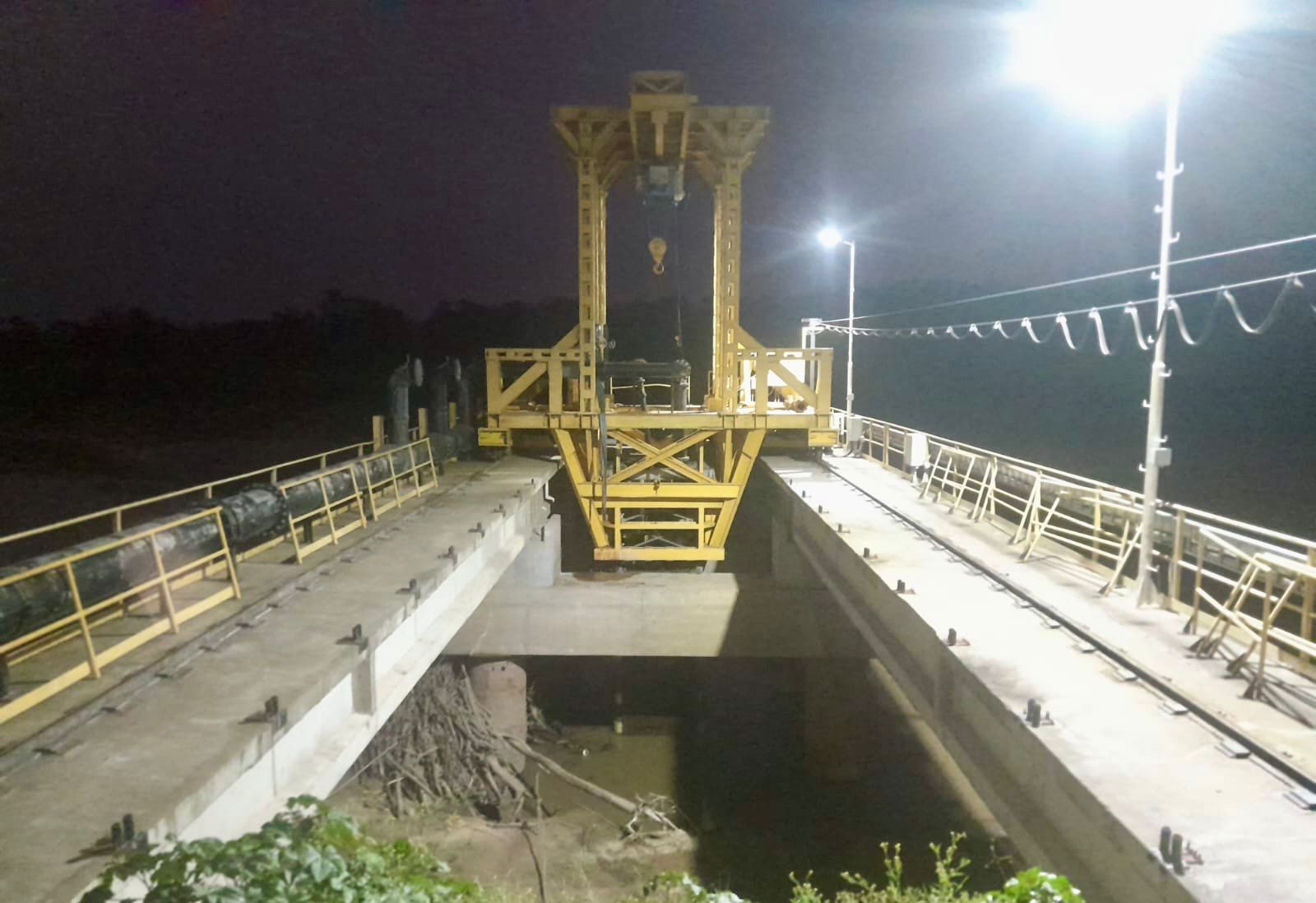 Presidencia Roca: SAMEEP instaló nuevos equipos de iluminación led en distintas áreas de la Planta Potabilizadora