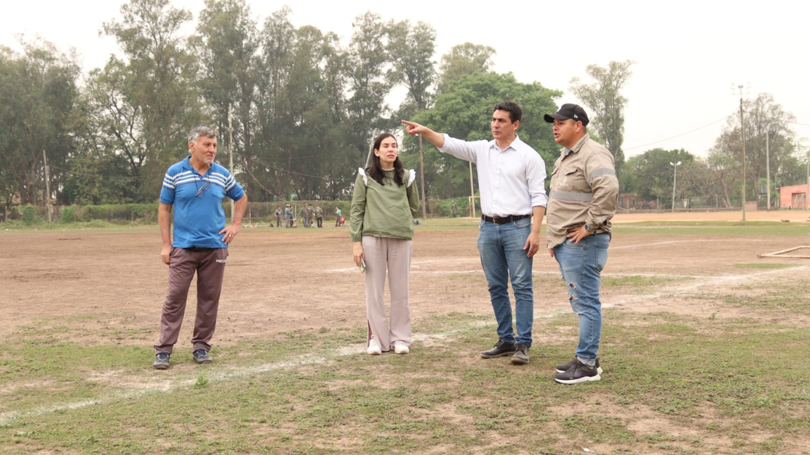 El Municipio de Barranqueras prepara espacios para realización de deportes