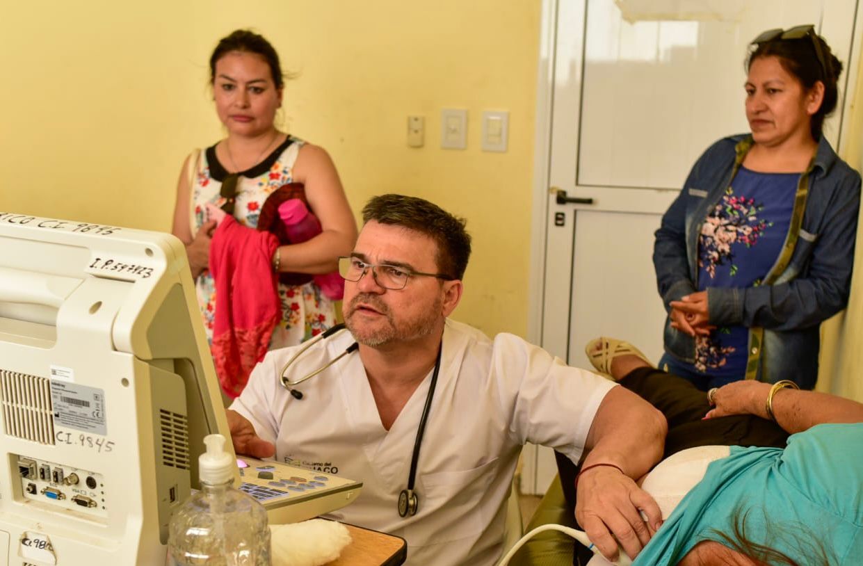 El Impenetrable: exitoso operativo cardiológico, se realizaron  distintos tipos de asistencias y controles