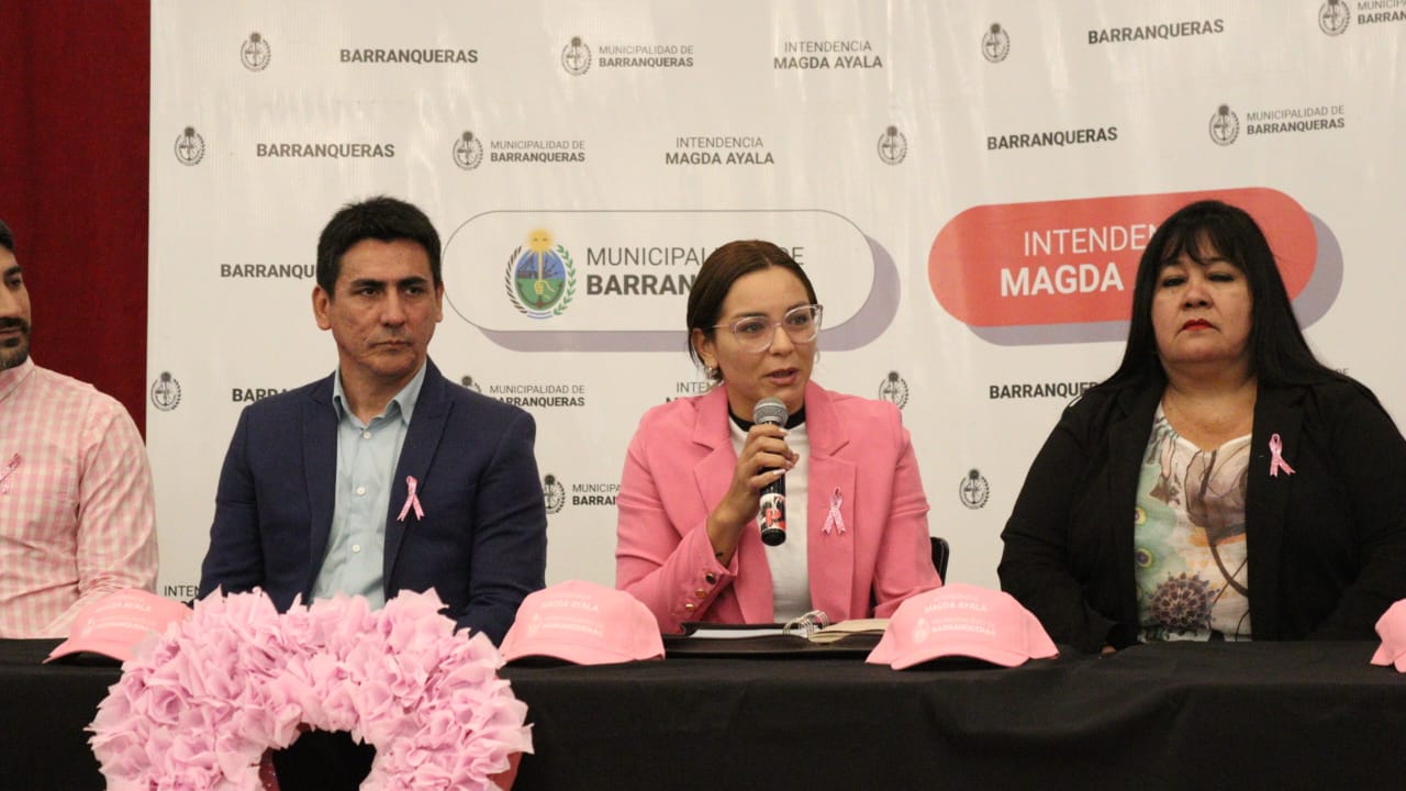 Magda Ayala lanzó las actividades por el Mes Rosa
