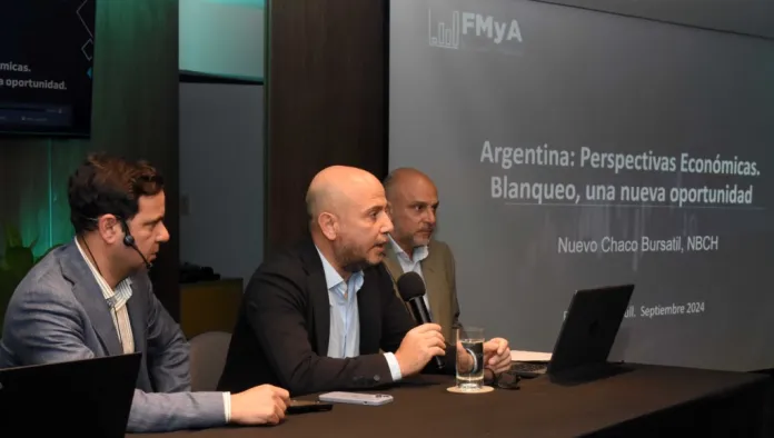 NBCH y Nuevo Chaco Bursátil realizaron una conferencia con el economista Fernando Marull para analizar el blanqueo de capitales