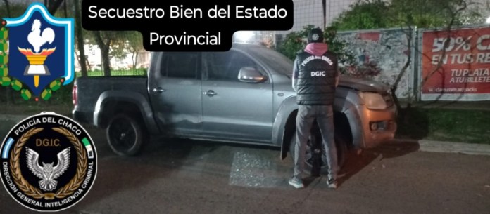 Hallaron una camioneta abandonada que pertenecía a la gestión anterior