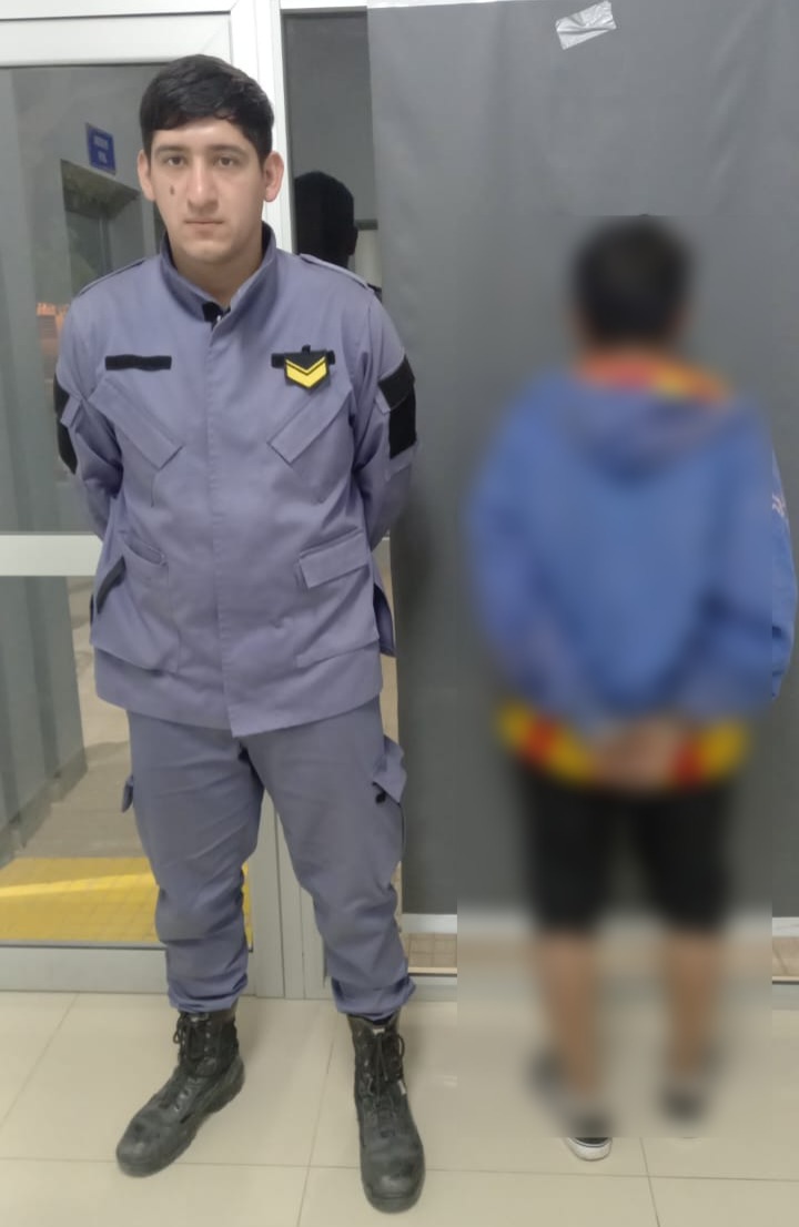 Activó su «botón antipánico» y los agentes intervinieron de inmediato