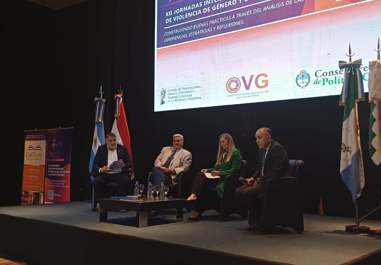 Segundo día de las XII Jornadas Internacionales de Violencia de Género y Delitos Conexos
