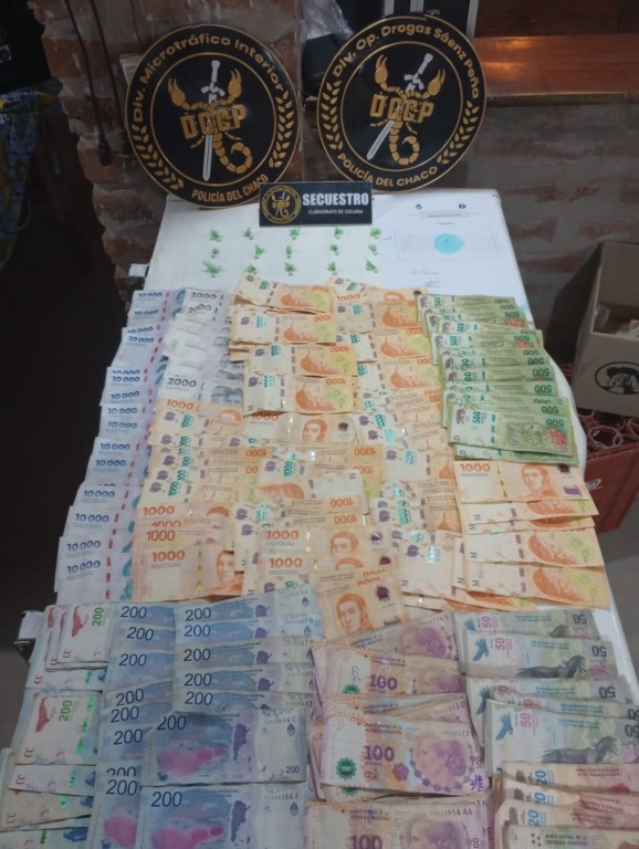 Avia Terai: desbaratan dos bunkers donde secuestran droga y dinero en allanamiento antinarcóticos