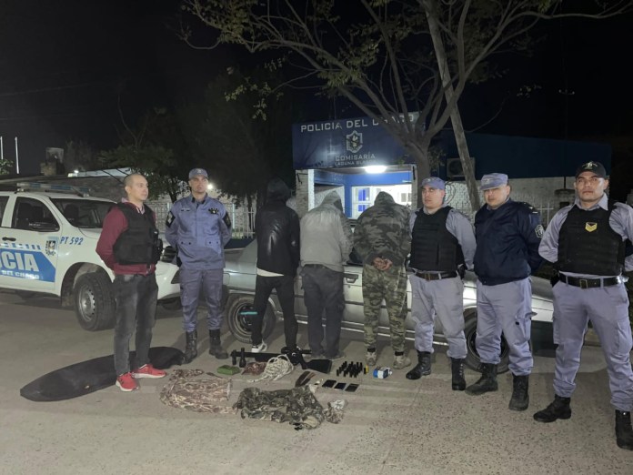 Evadieron el control policial, escaparon por un camino rural: hay tres detenidos