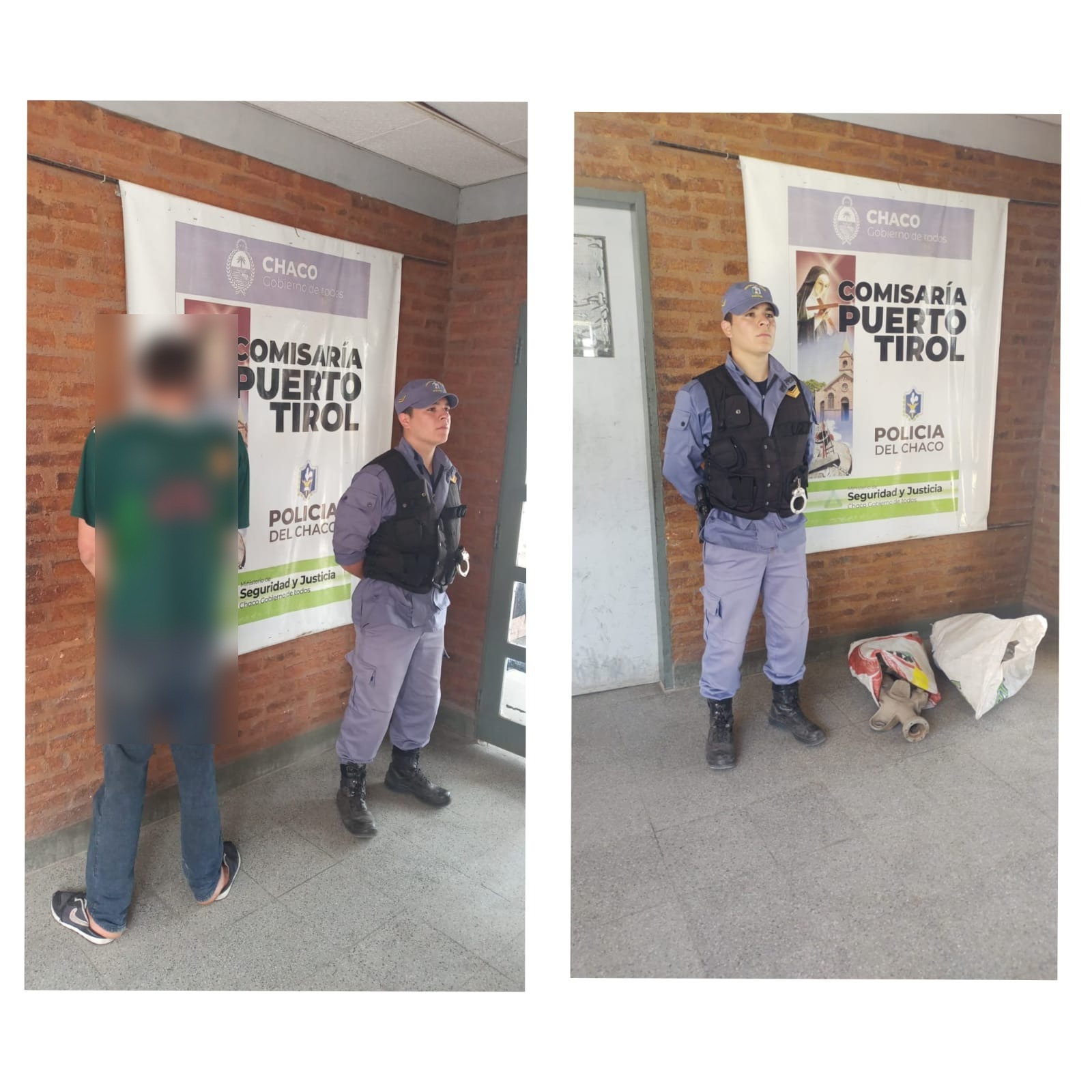 Puerto Tirol: Robó autopartes e intentó venderlas, los agentes lo detuvieron