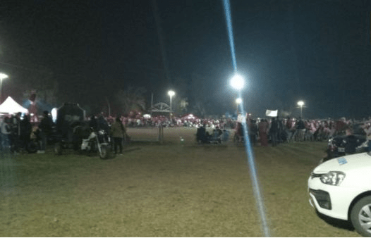 Santa Sylvina: se descontrolaron varios caballos en la Estudiantina 2024 y hubo cuatro personas heridas