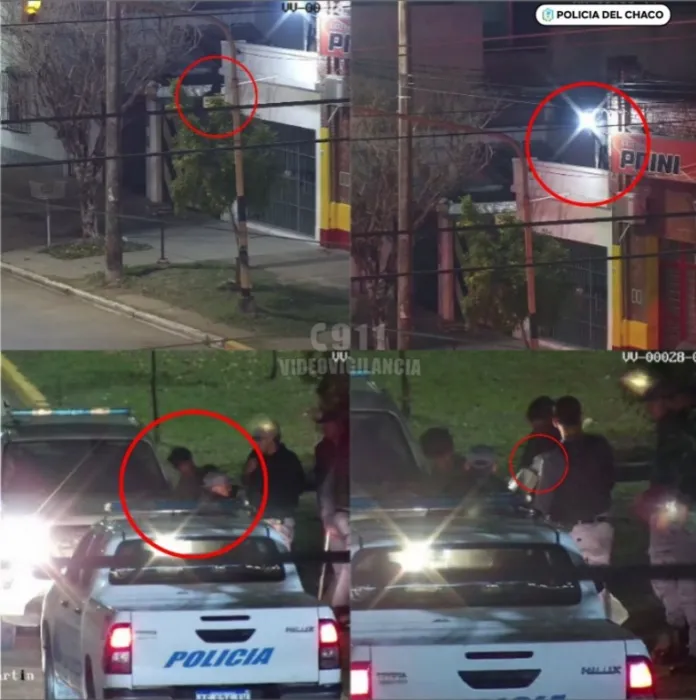 Resistencia: rápida intervención de los agentes para detener dos personas