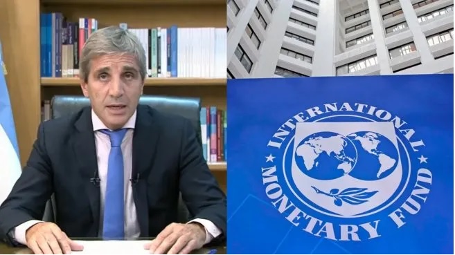 Luis Caputo viaja a Washington para participar de la asamblea anual del FMI y retomar las negociaciones