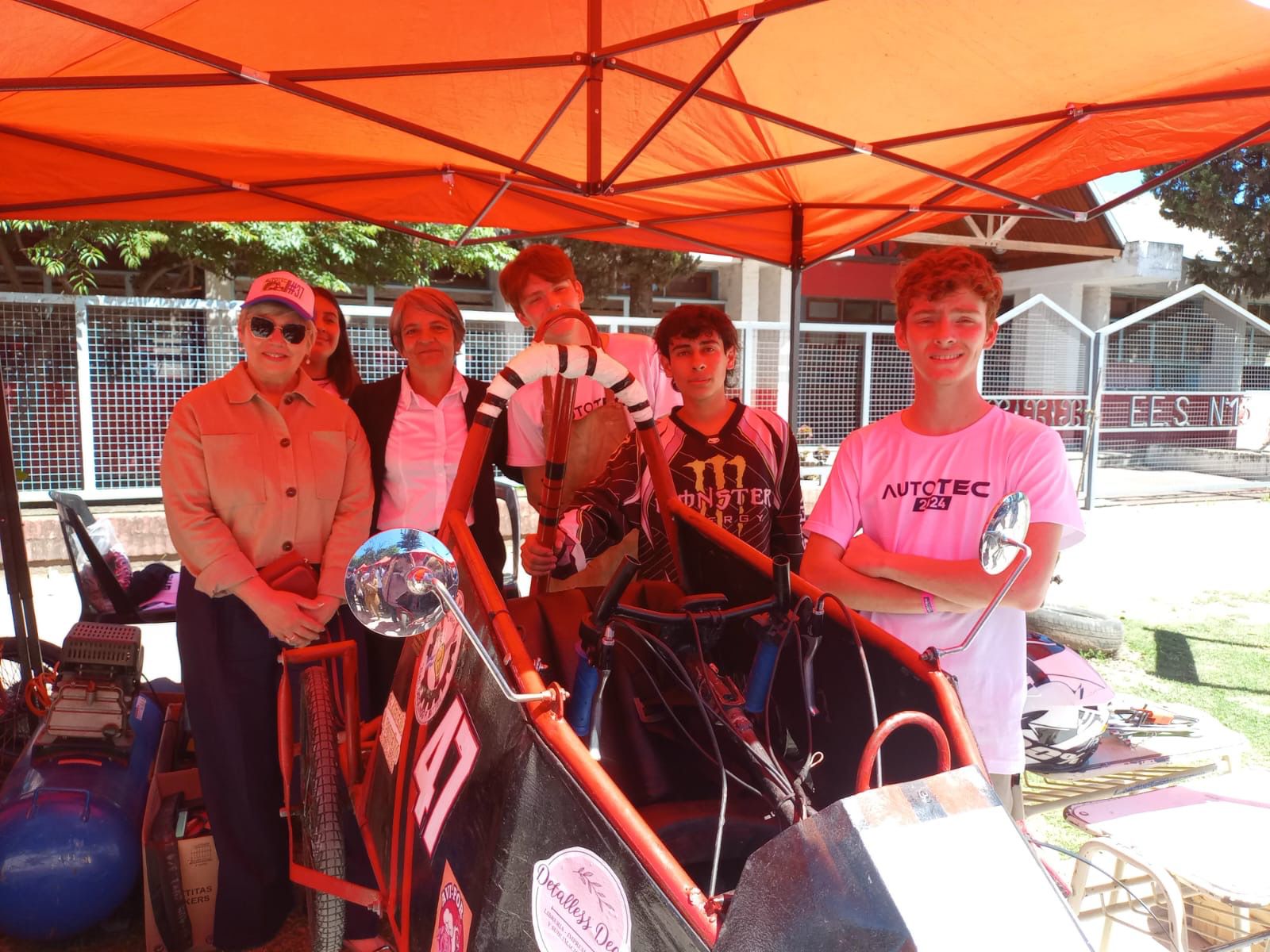 Más de 200 estudiantes de escuelas técnicas corrieron el Desafío Autotec 2024