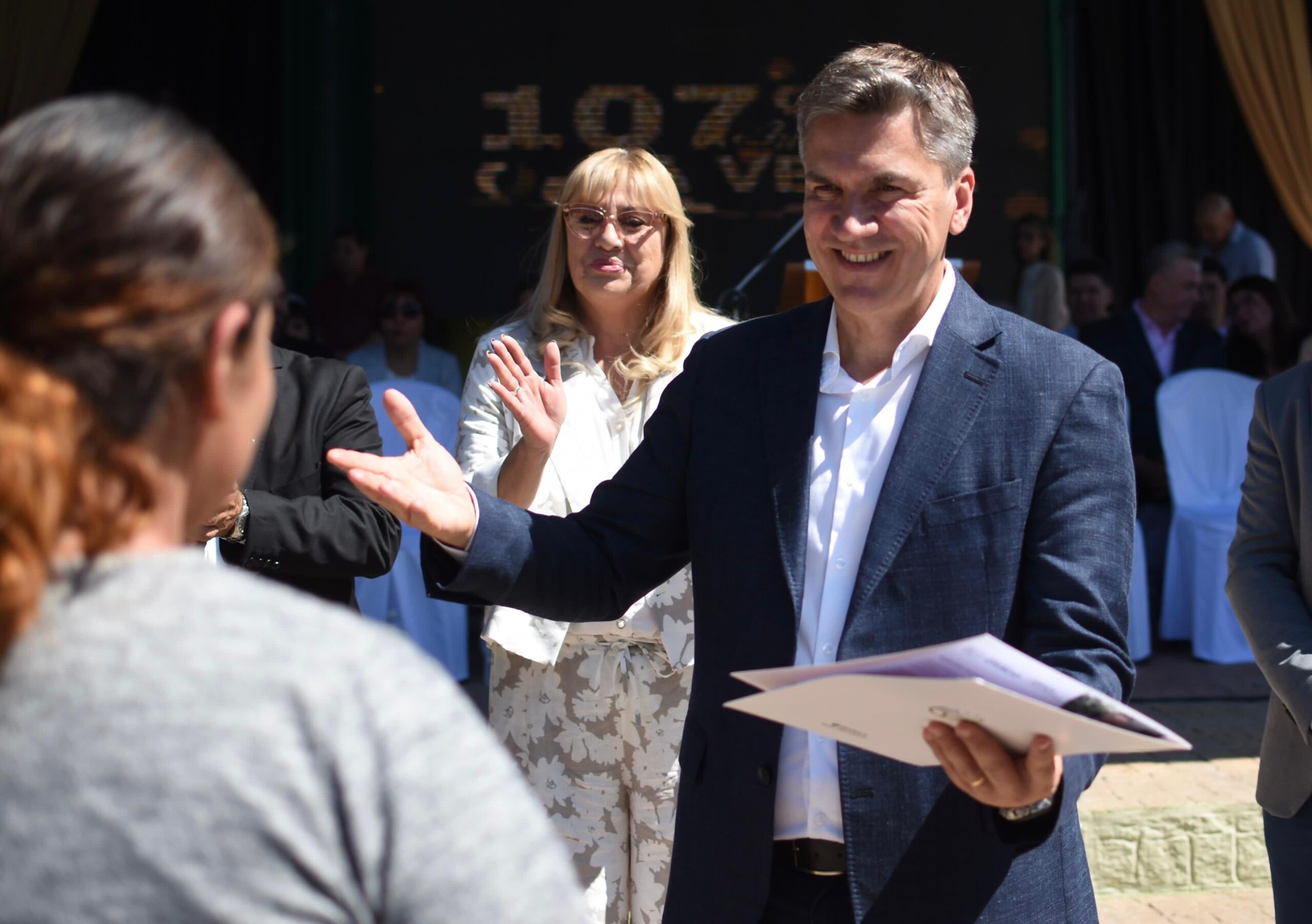 El Gobernador acompañó a la ciudad de La Verde en su 107º aniversario