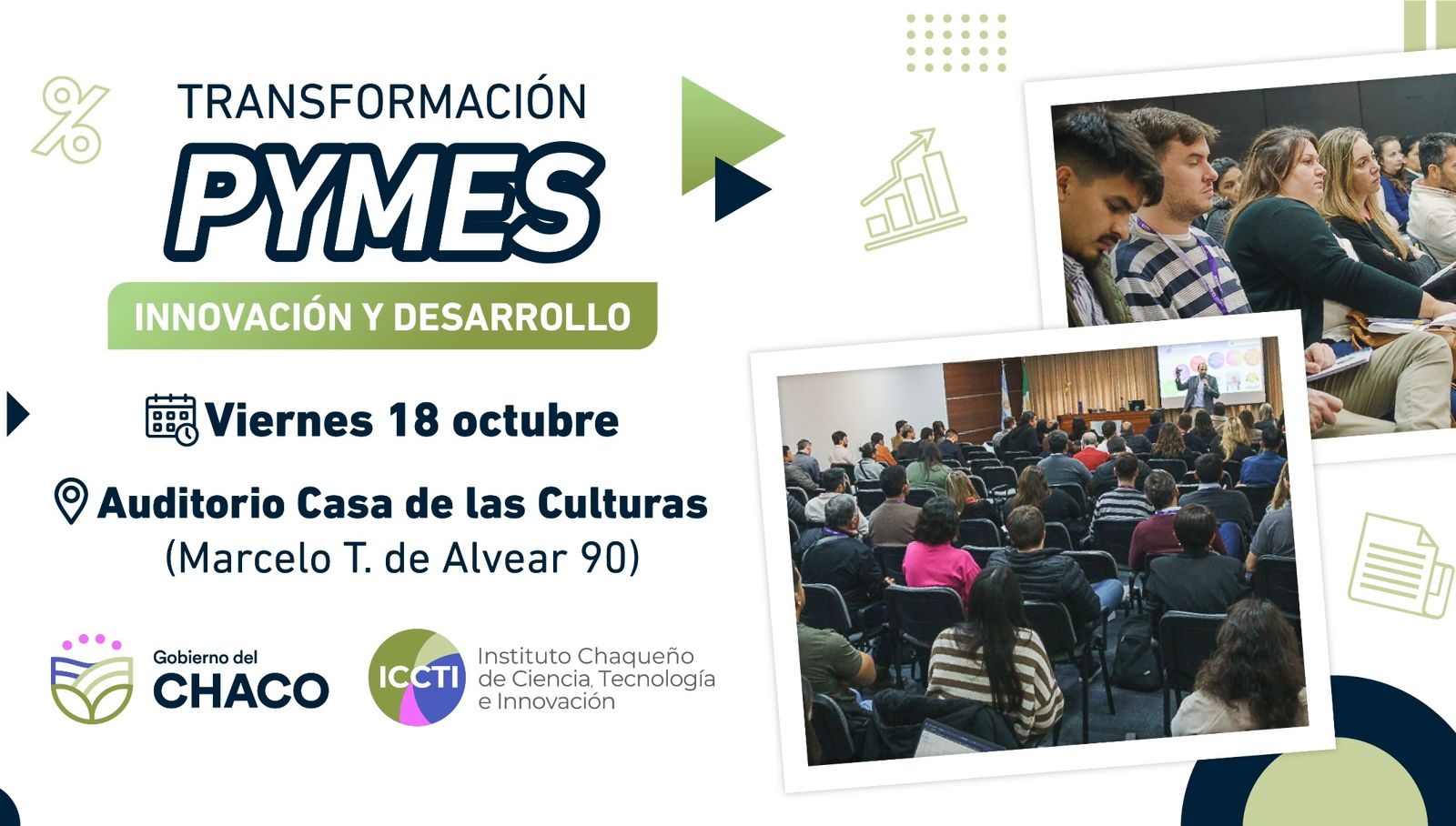El Gobierno provincial invita a «Transformación PYMES»,  un evento para la innovación de las empresas locales