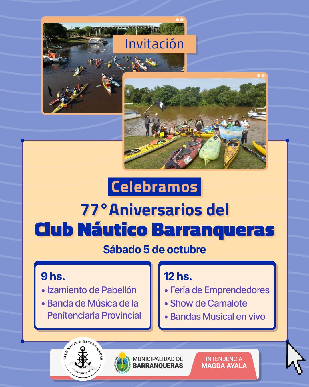 El histórico Club Náutico celebra su 77° Aniversario 