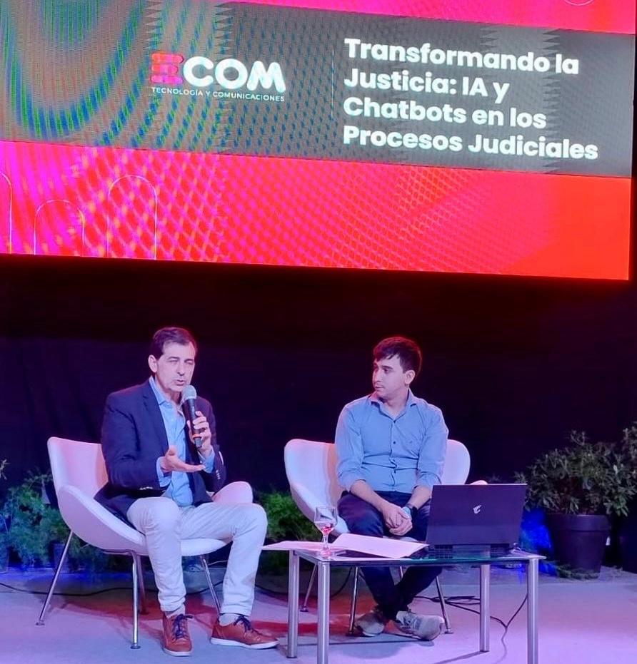 Mendoza: ECOM Chaco presente en el IX Congreso de Tecnología y Justicia