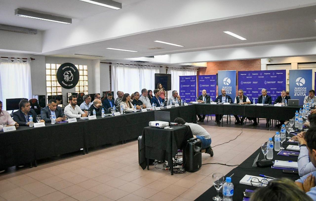 Chaco estuvo presente en la Reunión Federal del Deporte