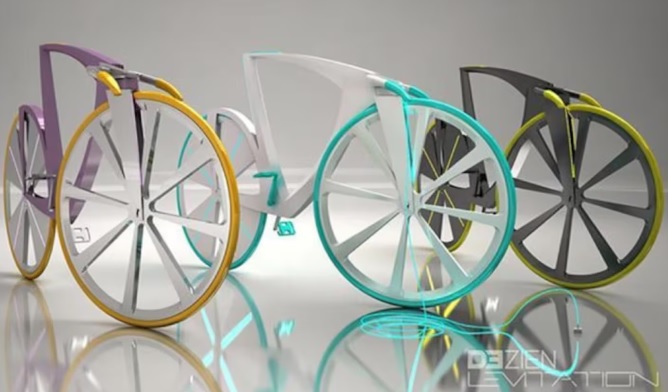 Bicivoladora: así es la bicicleta con levitación magnética que genera electricidad para cagar tu celular