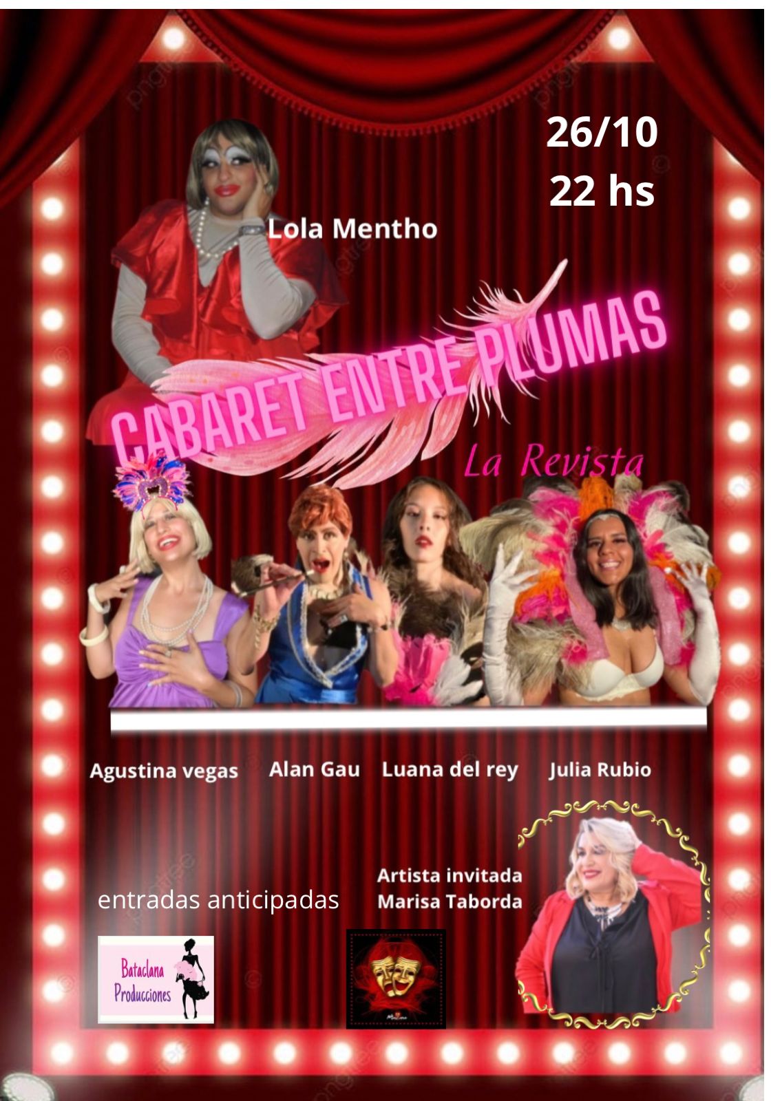 La Máscara se viste de «Cabaret»