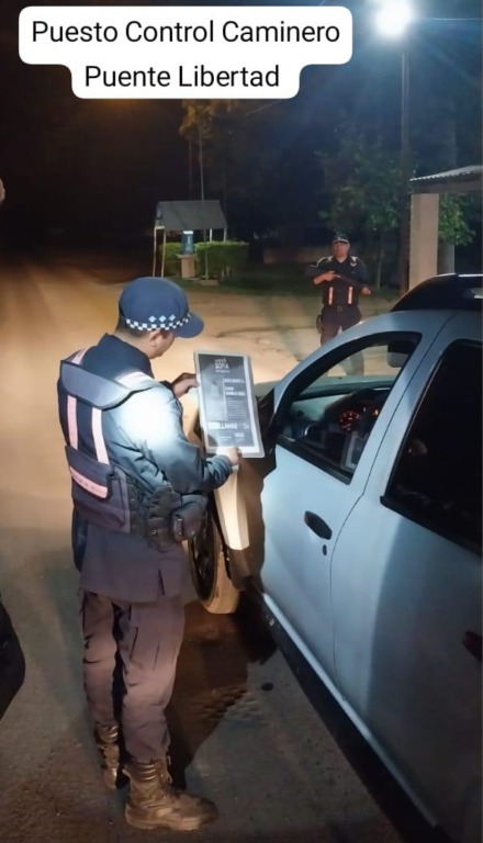 La Caminera recuperó 1 auto, detectó 58 alcoholemias y labró 334 actas de infracción