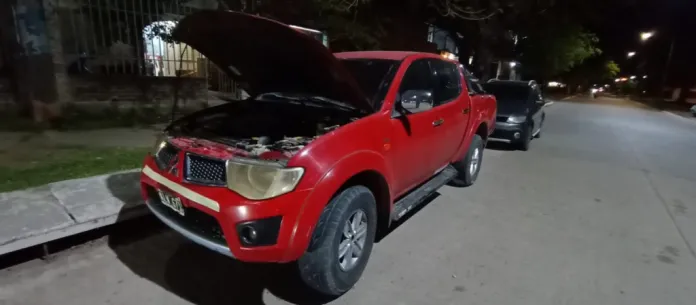 Resistencia: secuestran una camioneta Pick Up melliza