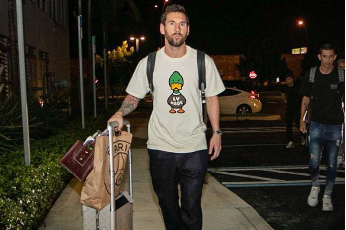 Llegó Messi y la Selección Argentina sigue atenta por la amenaza del huracán Milton en Florida