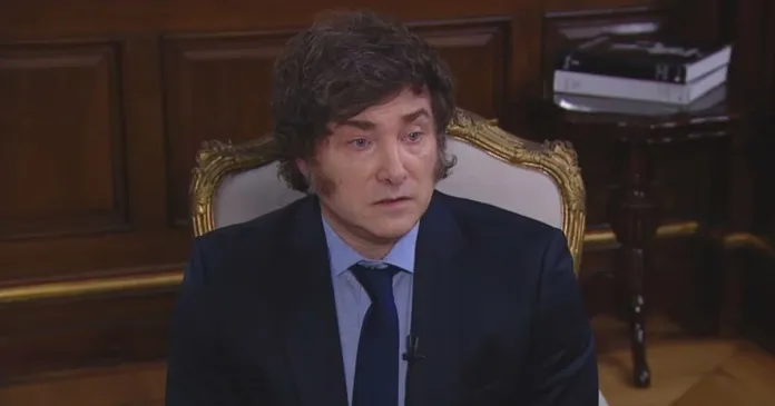 Milei volvió a criticar a Villarruel, insultó a Kicillof y aseguró que Argentina está «en deflación»