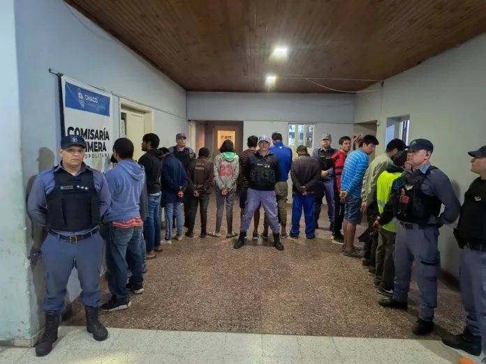La Policía lanzó el operativo Gran Chaco, que culminó con 71 personas detenidas y 22 vehículos secuestrados