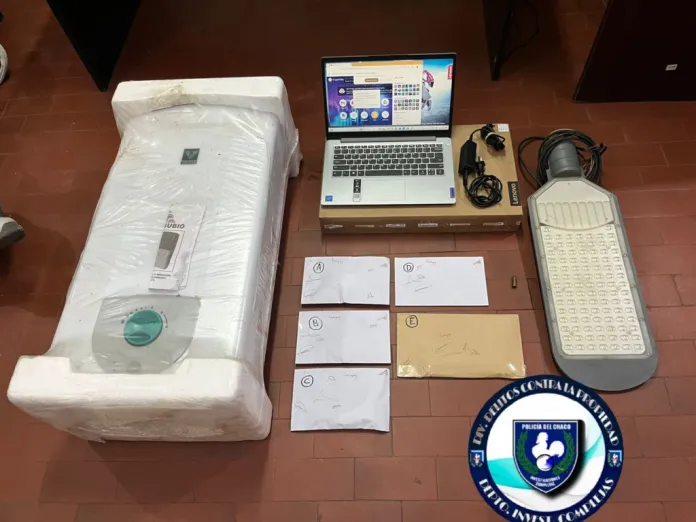 Tras dos allanamientos, secuestran objetos que habían sido robados a un jardín de Resistencia