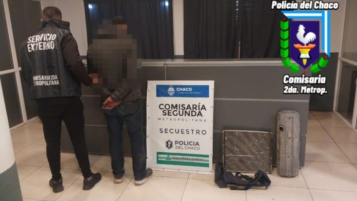 Robó en un taller de autos, pero lo delataron las cámaras de seguridad