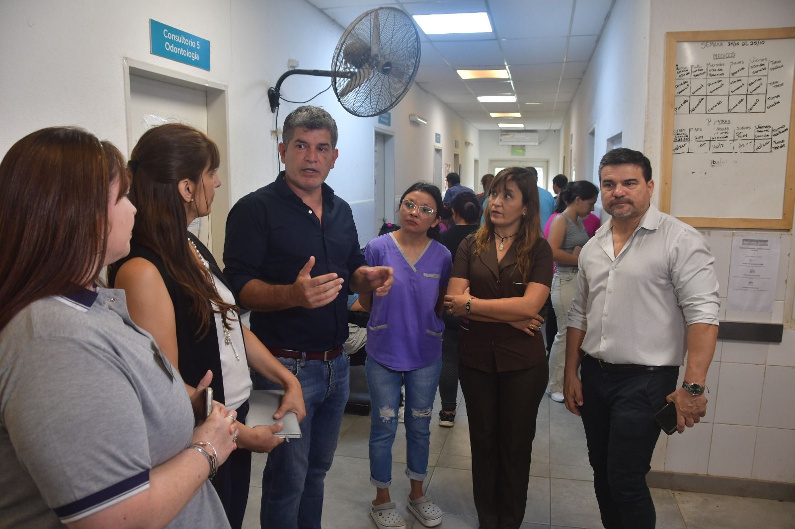 Fontana: avanza la puesta en funcionamiento de los turnos digitales en el Hospital Fleitas
