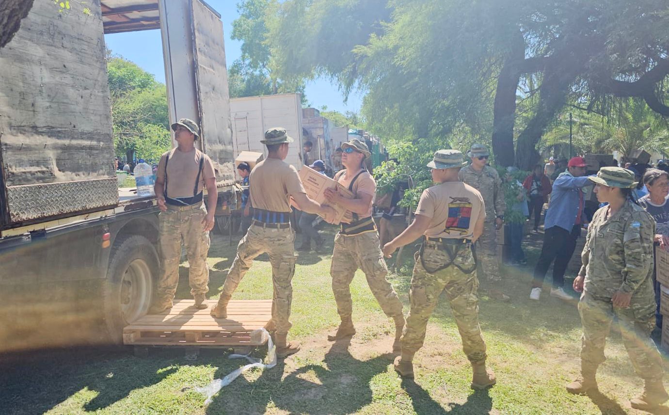 Con éxito, finalizó el operativo Interfluvio Chaqueño N° 125 en Villa Río Bermejito entregando 22.000 módulos alimentarios para familias chaqueñas