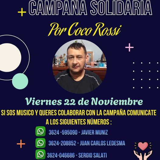 Atención, músicos y artistas del Chaco y alrededores