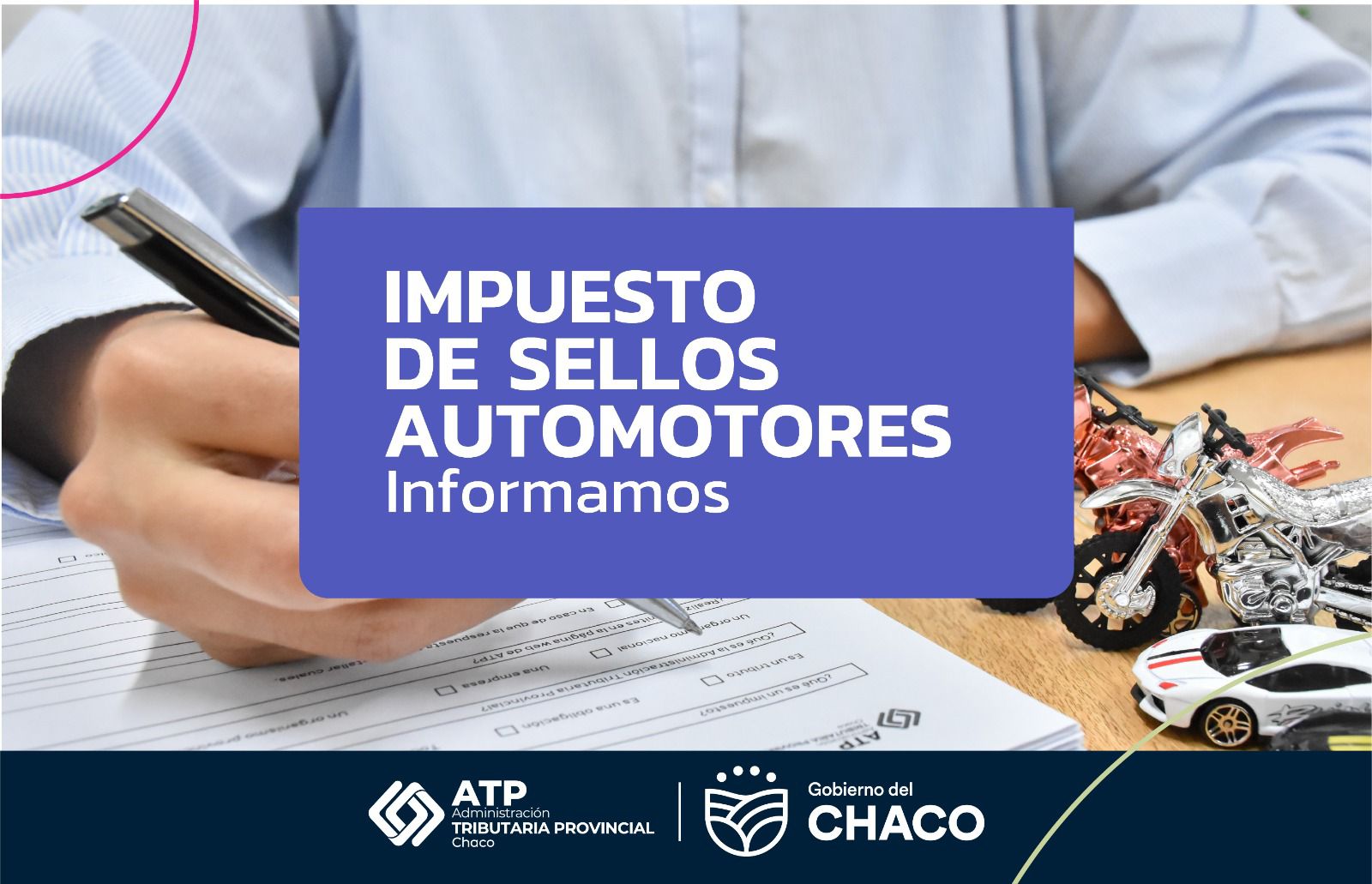 Automotores: ATP aclara sobre la obligatoriedad del pago del impuesto de sellos