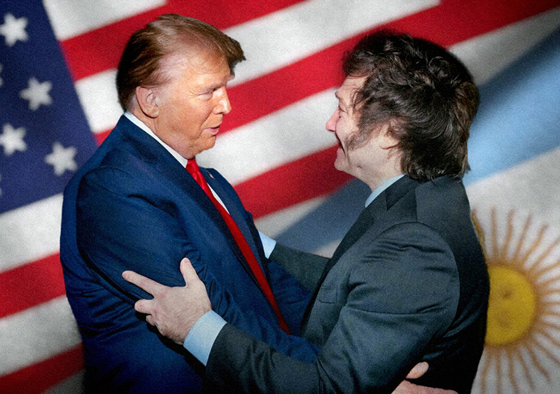 Milei celebró el triunfo republicano: “Donald Trump, felicitaciones por tu formidable victoria electoral”