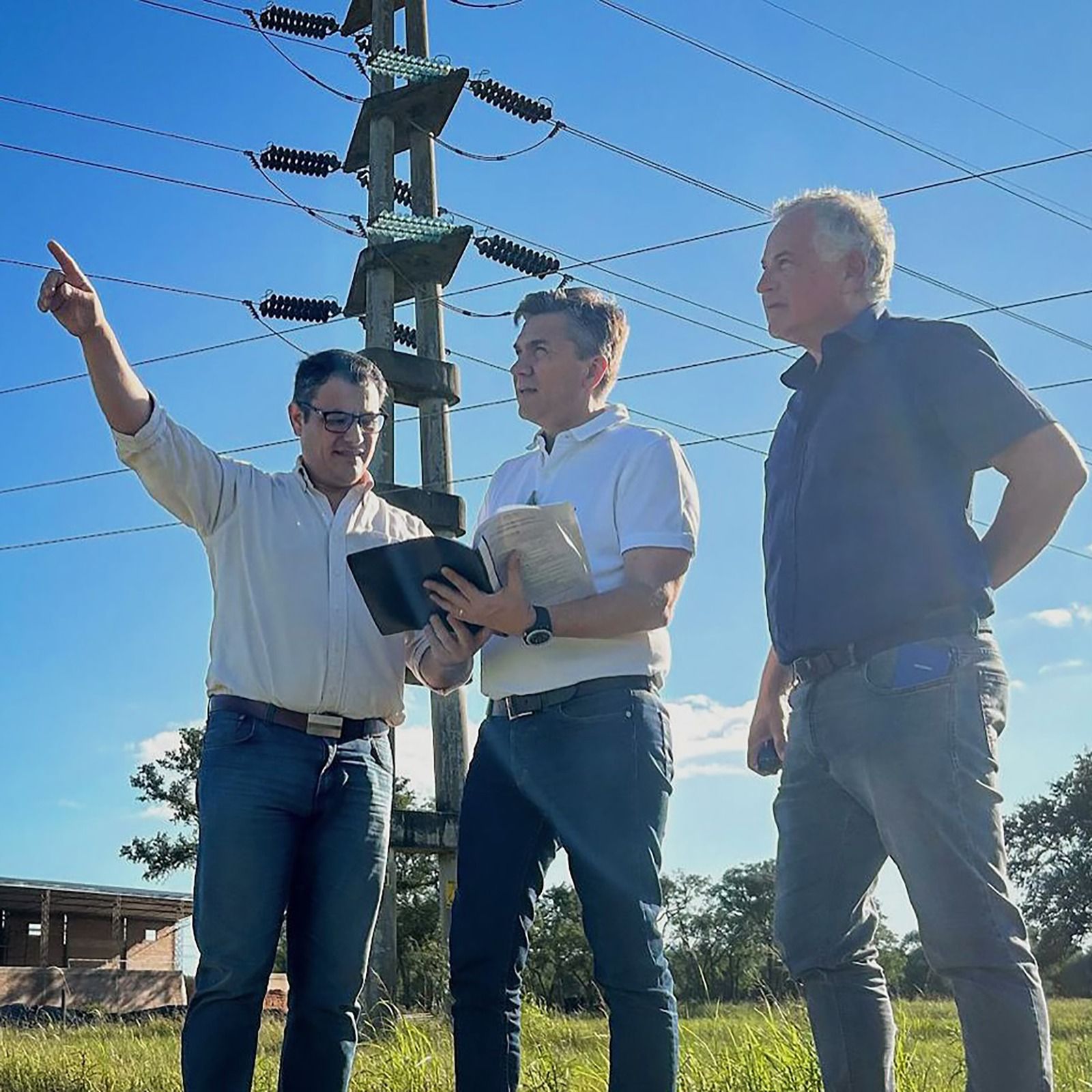 De cara al verano: se completará la línea de alta tensión puerto Bastiani – Vilelas