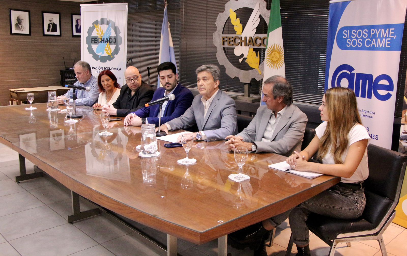 Zimmermann destacó la designación del chaqueño Matías Brugnoli como nuevo presidente de CAME Joven