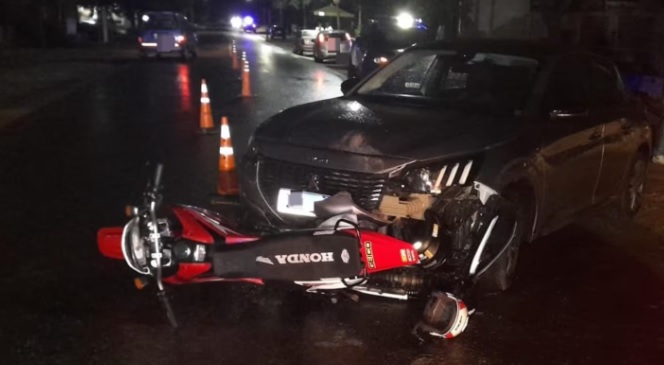 Motociclista de 19 años murió luego de chocar contra un auto en Córdoba