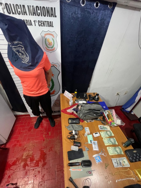 Recapturaron en Paraguay a «Barbie» y le secuestraron dólares y varias joyas