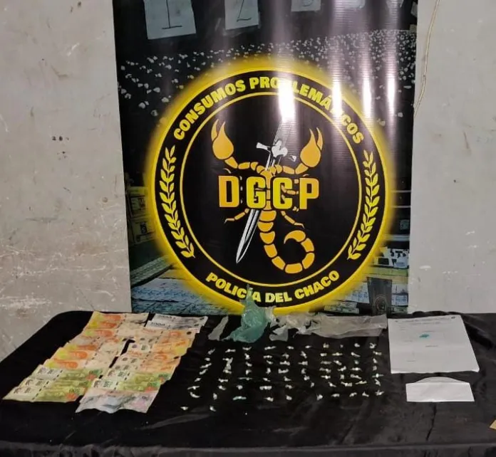 Fontana: tras allanamiento, secuestran 72 envoltorios de cocaína